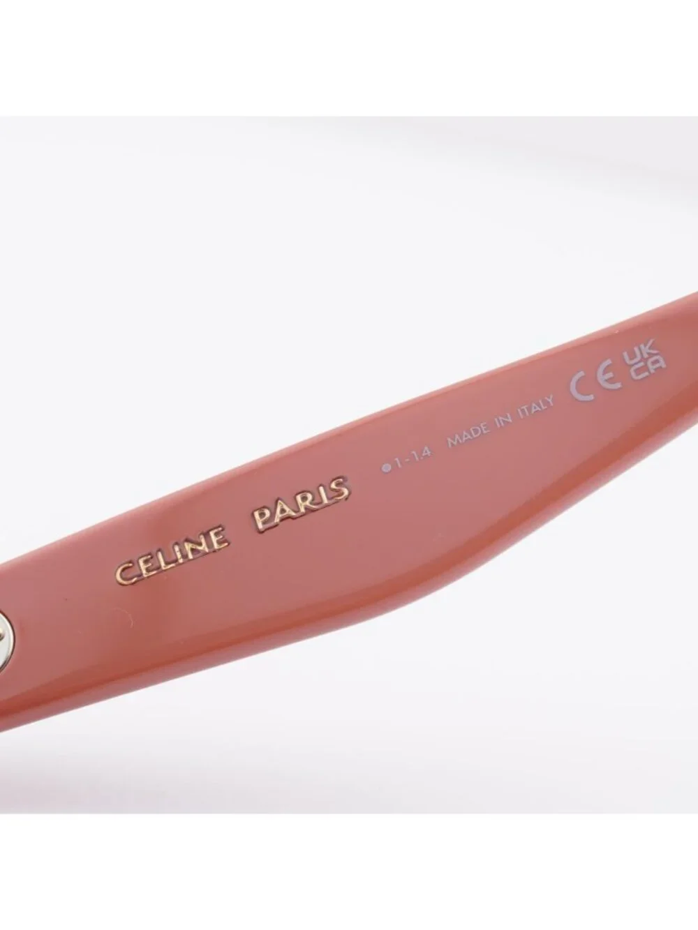 Celine CL4003IN 72F Round Sunglasses - Pink / Brown Gradient